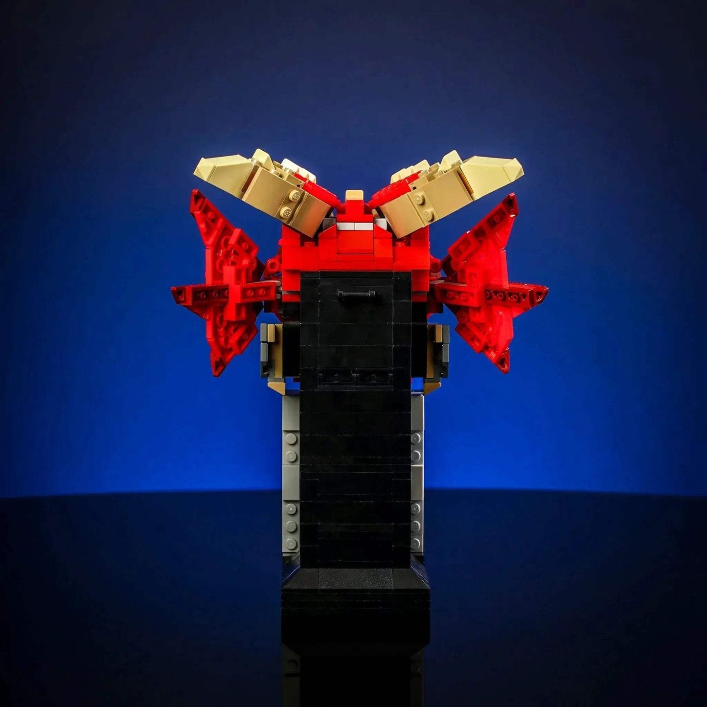 Dragon Dice Tower With LEGO Buildable Display Showpiece - ToylandEU