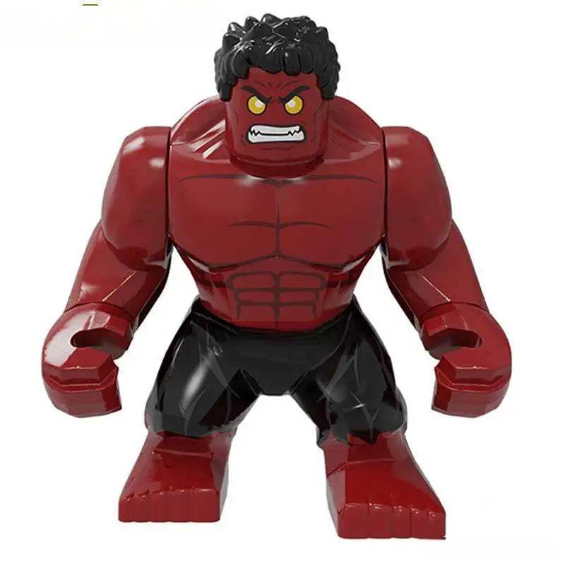 Red Hulk from Captain America: Brave New World Lego Minifigures Custom Toys 3 - Minifigure Toys