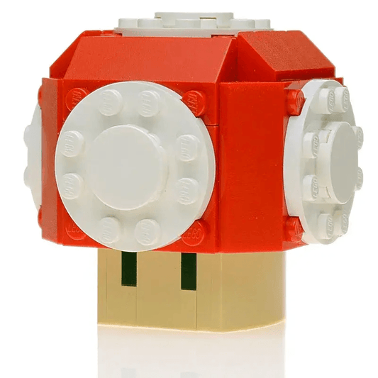LEGO Power Up Mushroom Custom Build By B3 Customs Studio - ToylandEU