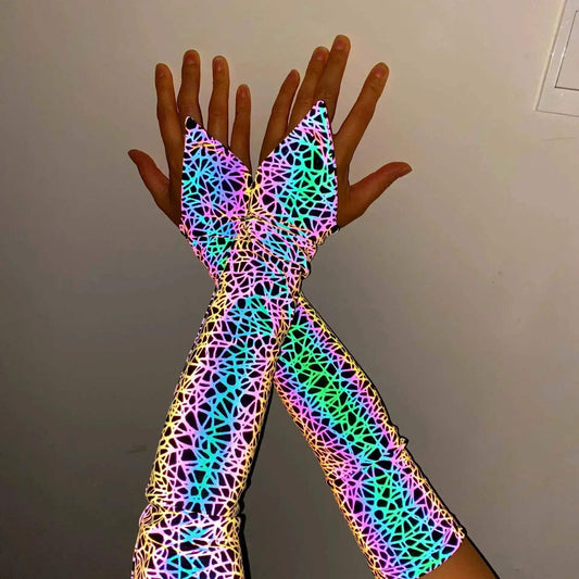  Reflective Arm Sleeves For Women UV Sun Protection -  ToylandEU™
