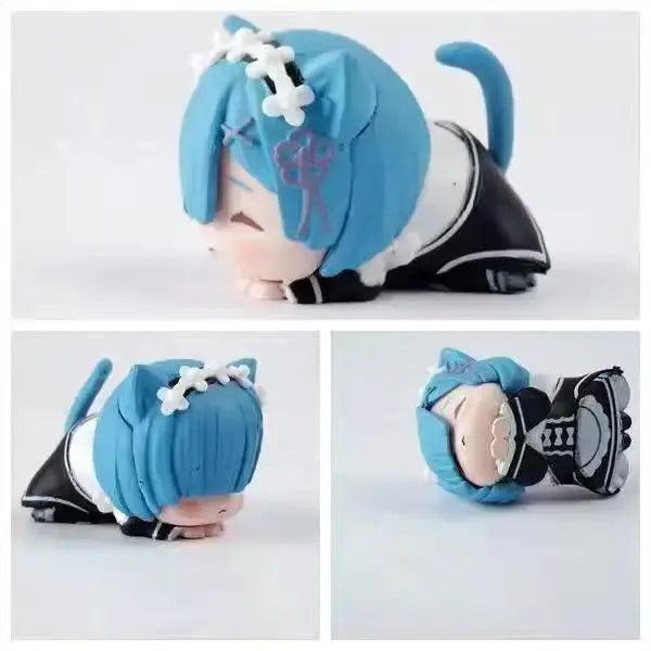  Rem Figure Cute Kawaii PVC Figure 6cm Desktop Figurine -  ToylandEU™