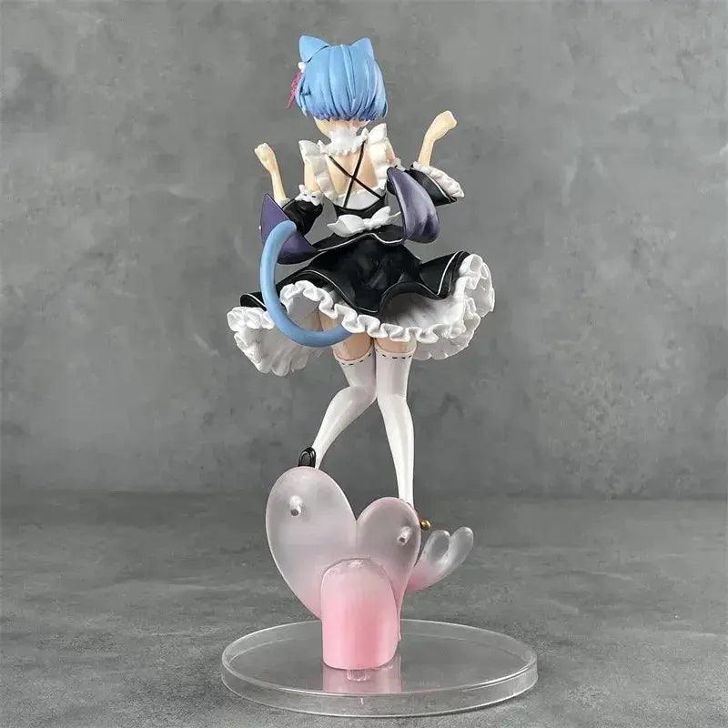  Rem Nekomimi Anime Figurine, Re:ZERO Starting Life In Another World Action Figures 22 CM -  ToylandEU™
