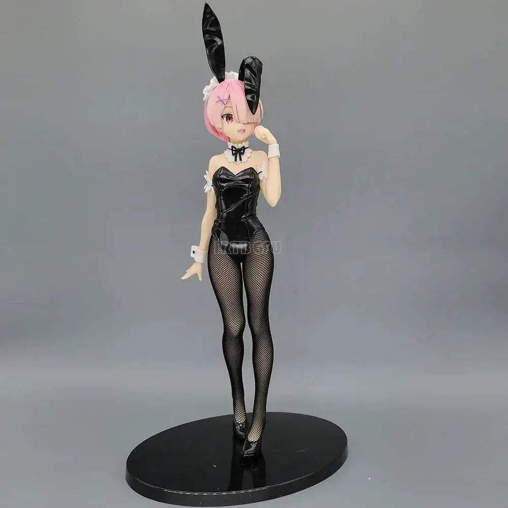 Rem and Ram Twins Bunny Outfit Anime Figurines, Re:ZERO Starting Life in Another World Action Figures - ToylandEU