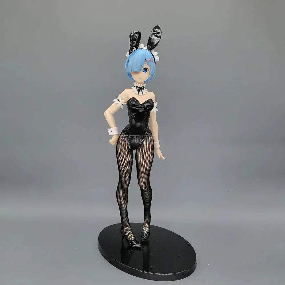Rem and Ram Twins Bunny Outfit Anime Figurines, Re:ZERO Starting Life in Another World Action Figures - ToylandEU