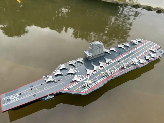  Remote Control Aircraft Carrier Ship 70CM Dual RC Boat -  ToylandEU™