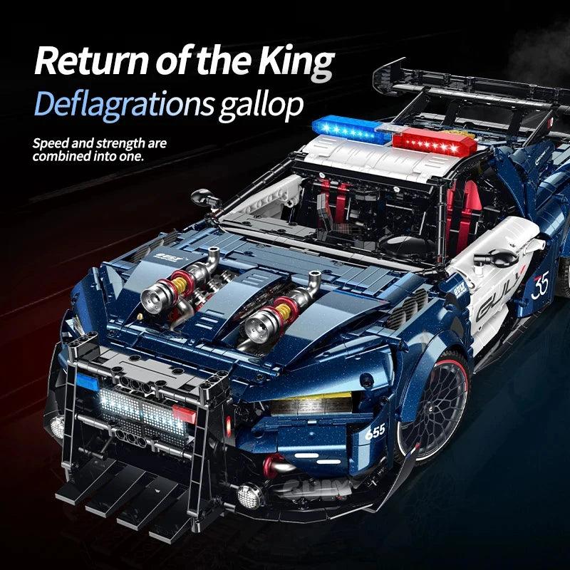 Remote Control Block Car | Police City | Toylandeu™