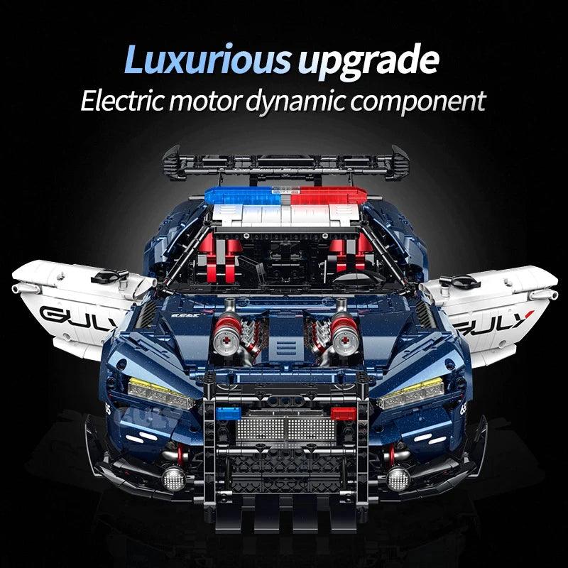 Remote Control Block Car | Police City | Toylandeu™
