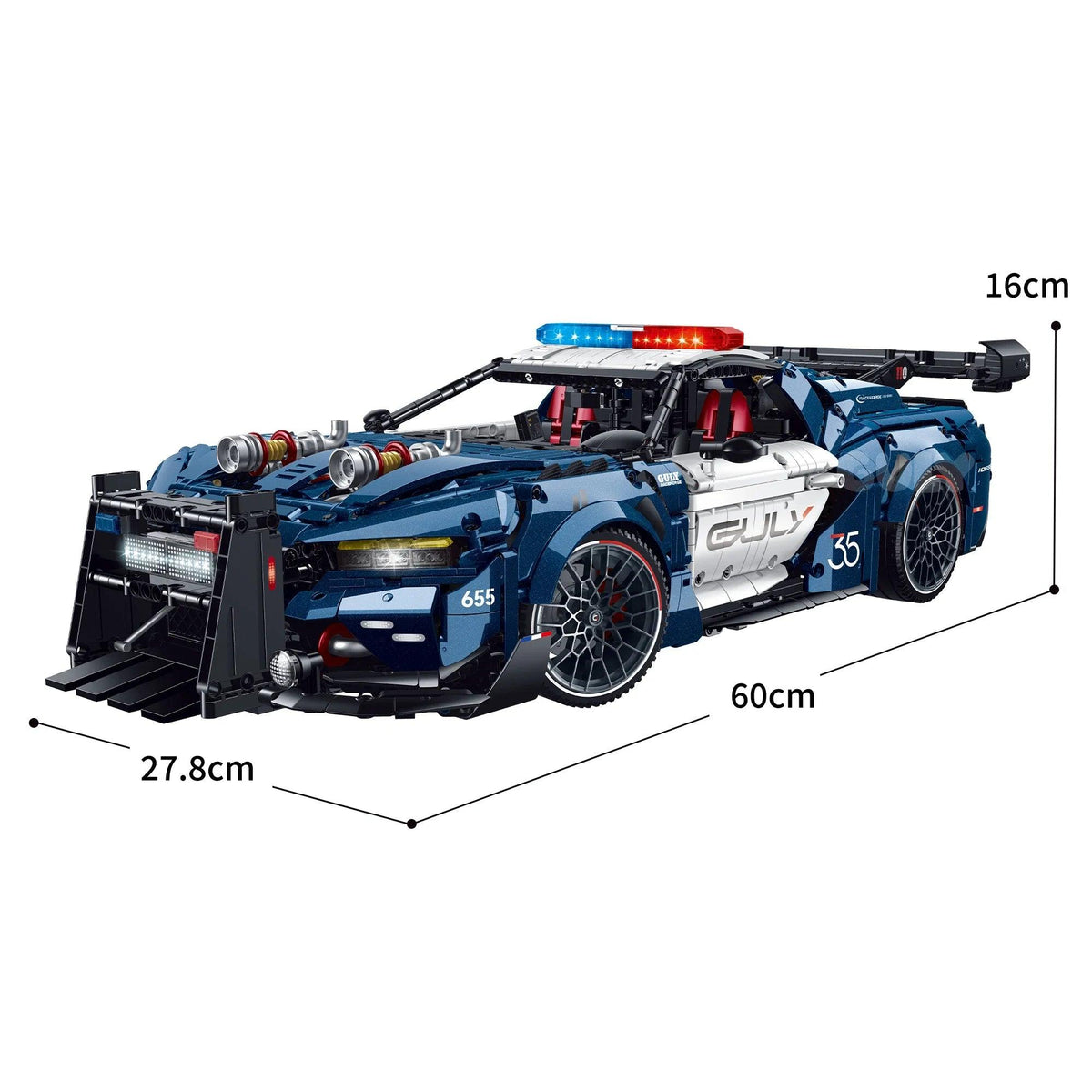 Remote Control Block Car | Police City | Toylandeu™