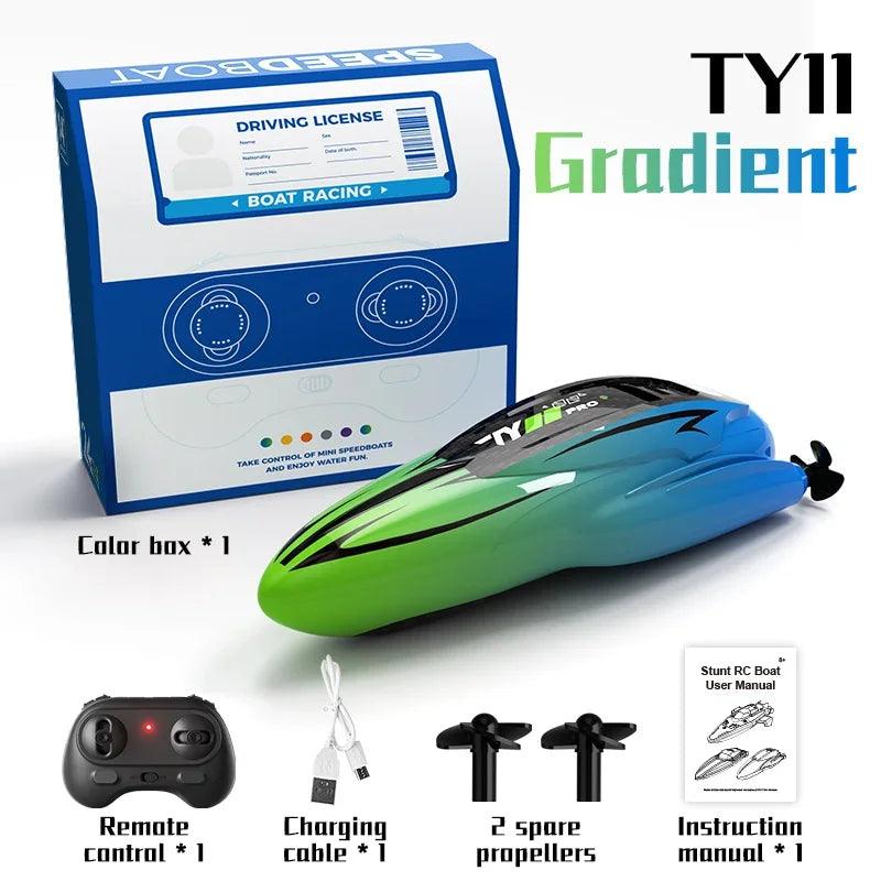 Remote Control Boat 2.4G Waterproof Stunt | Toylandeu™