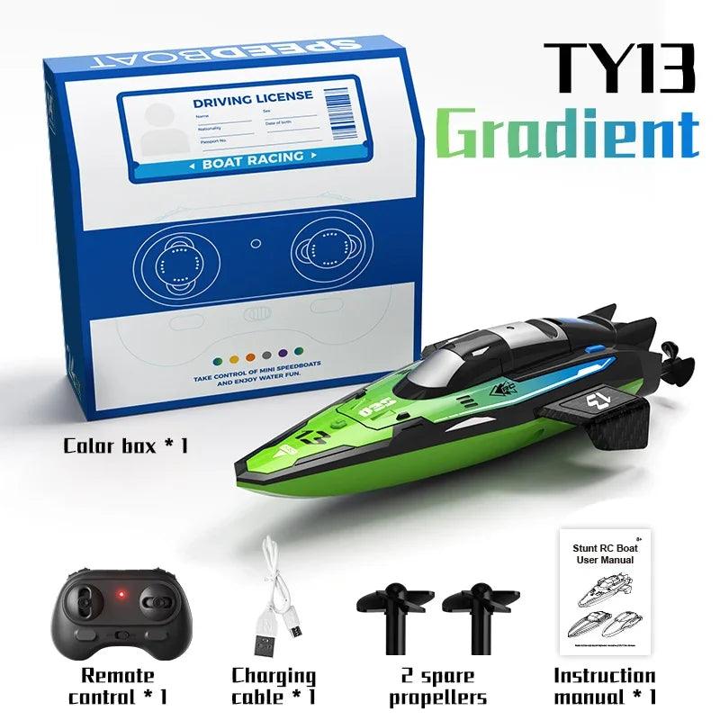 Remote Control Boat 2.4G Waterproof Stunt | Toylandeu™