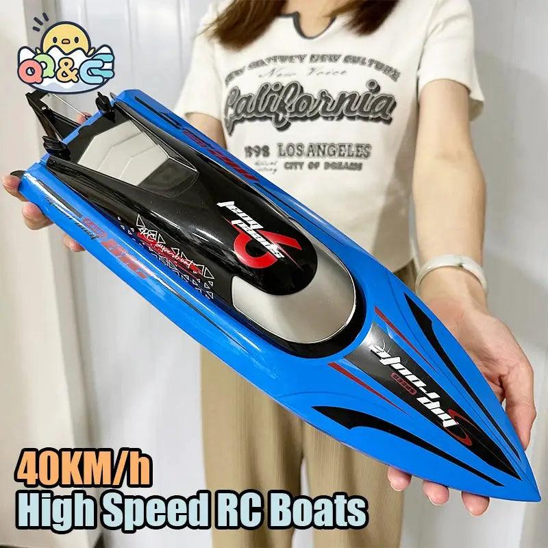  Remote Control Boat High Speed 40 Kmh Waterproof RC Boat -  ToylandEU™
