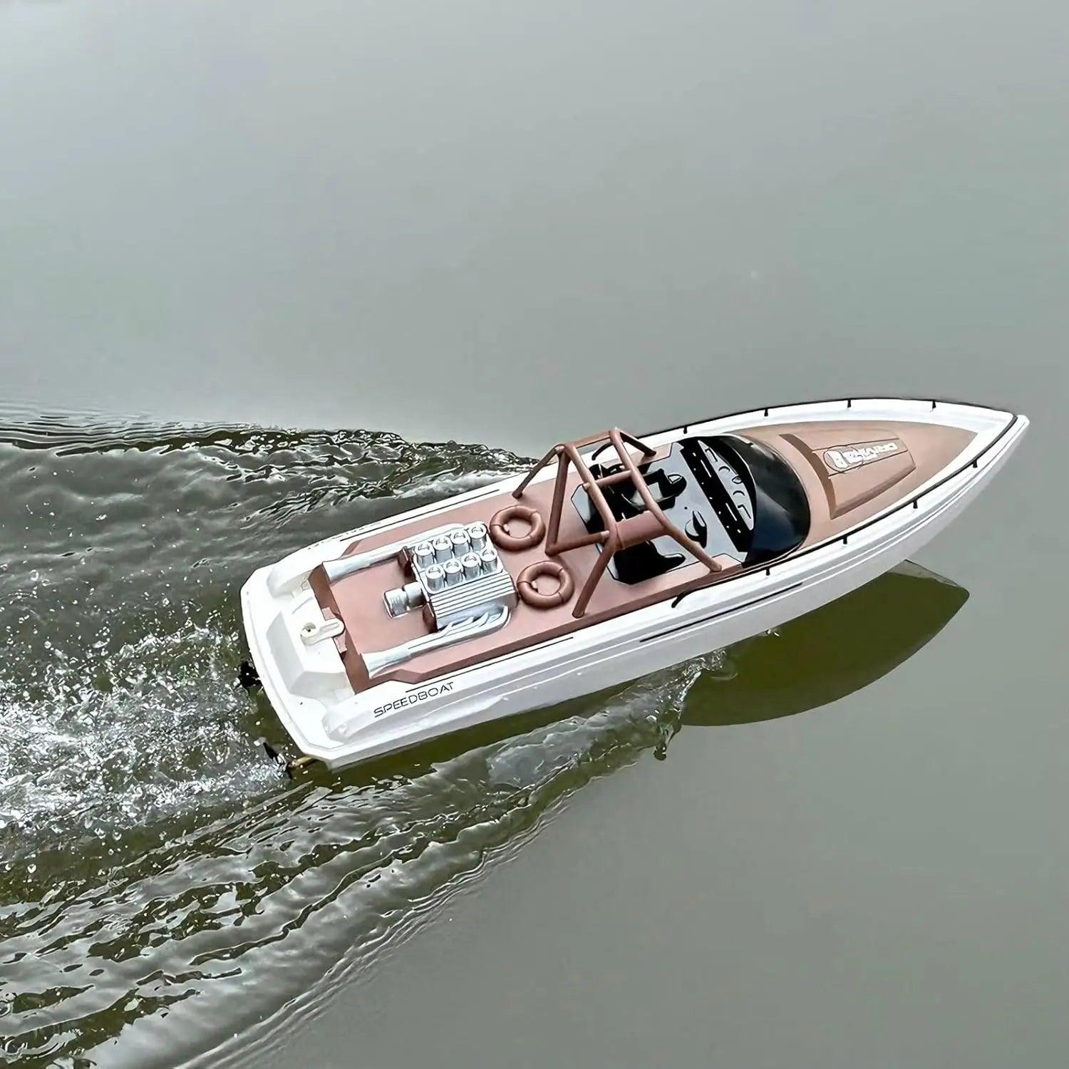  Remote Control Boat | 4CH 15km/h Top Speed | Toylandeu™ 