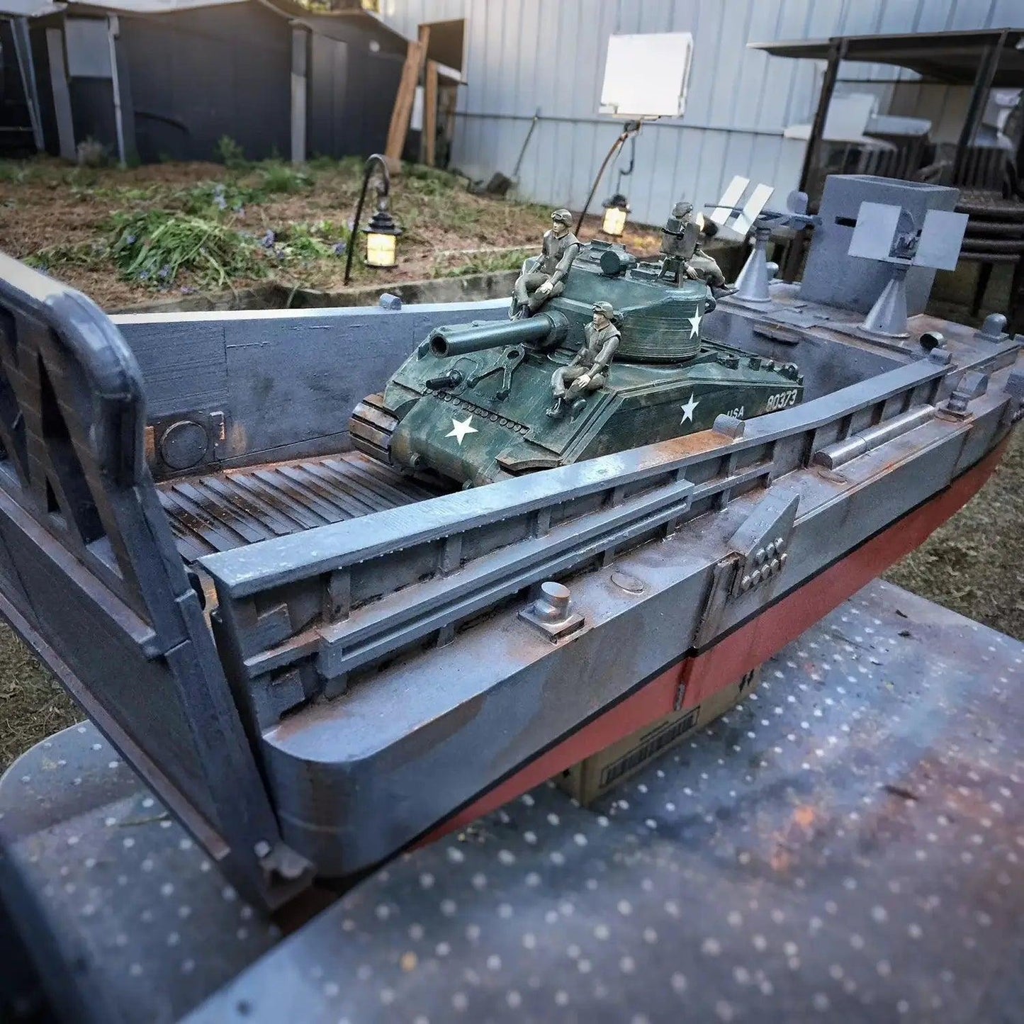  Remote Control Boat 94cm Warship Richly Detailed -  ToylandEU™