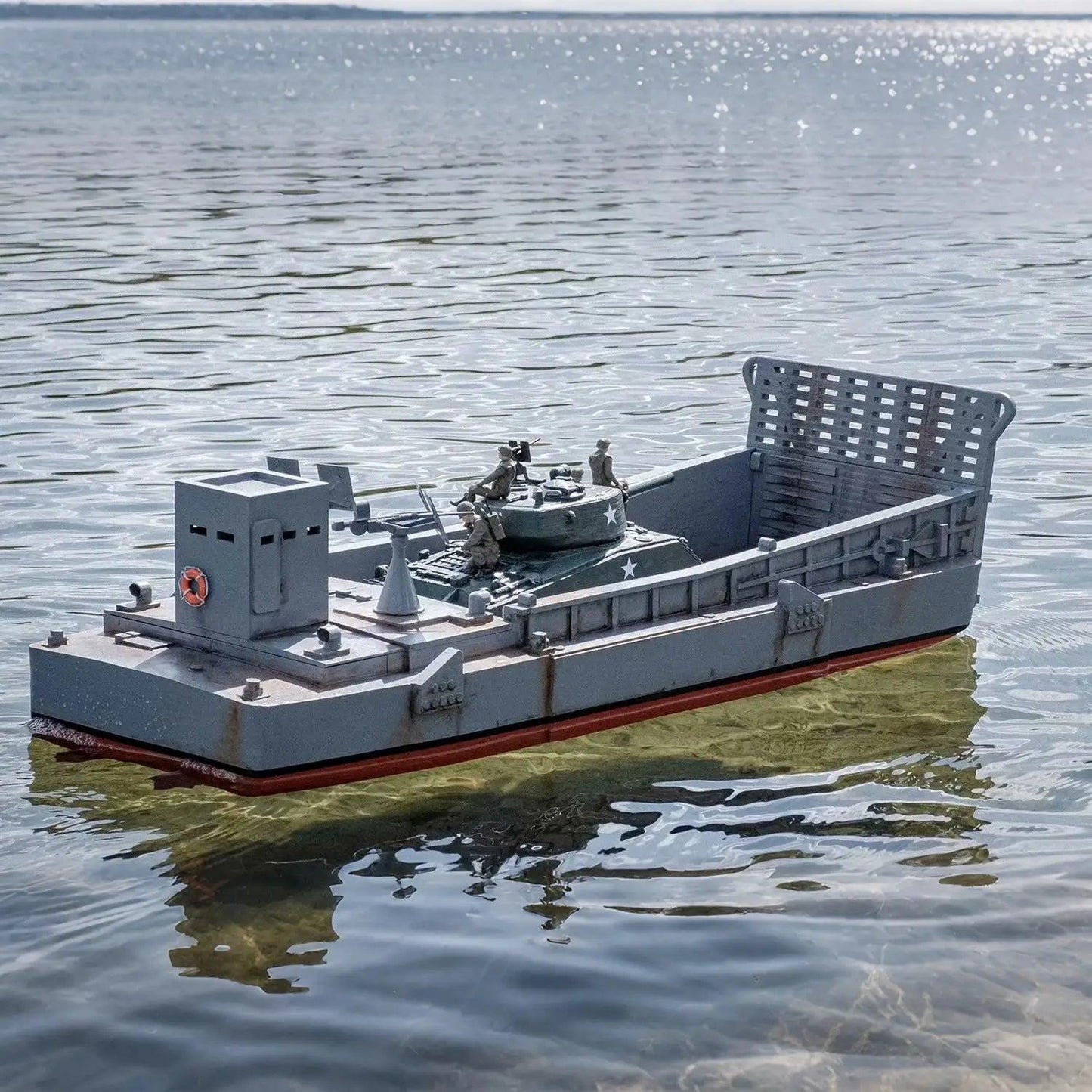  Remote Control Boat 94cm Warship Richly Detailed -  ToylandEU™