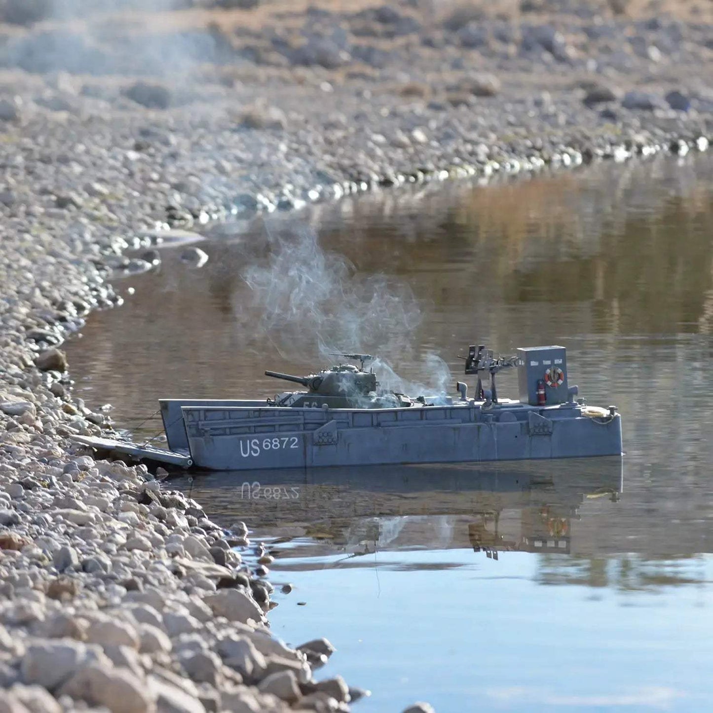  Remote Control Boat 94cm Warship Richly Detailed -  ToylandEU™