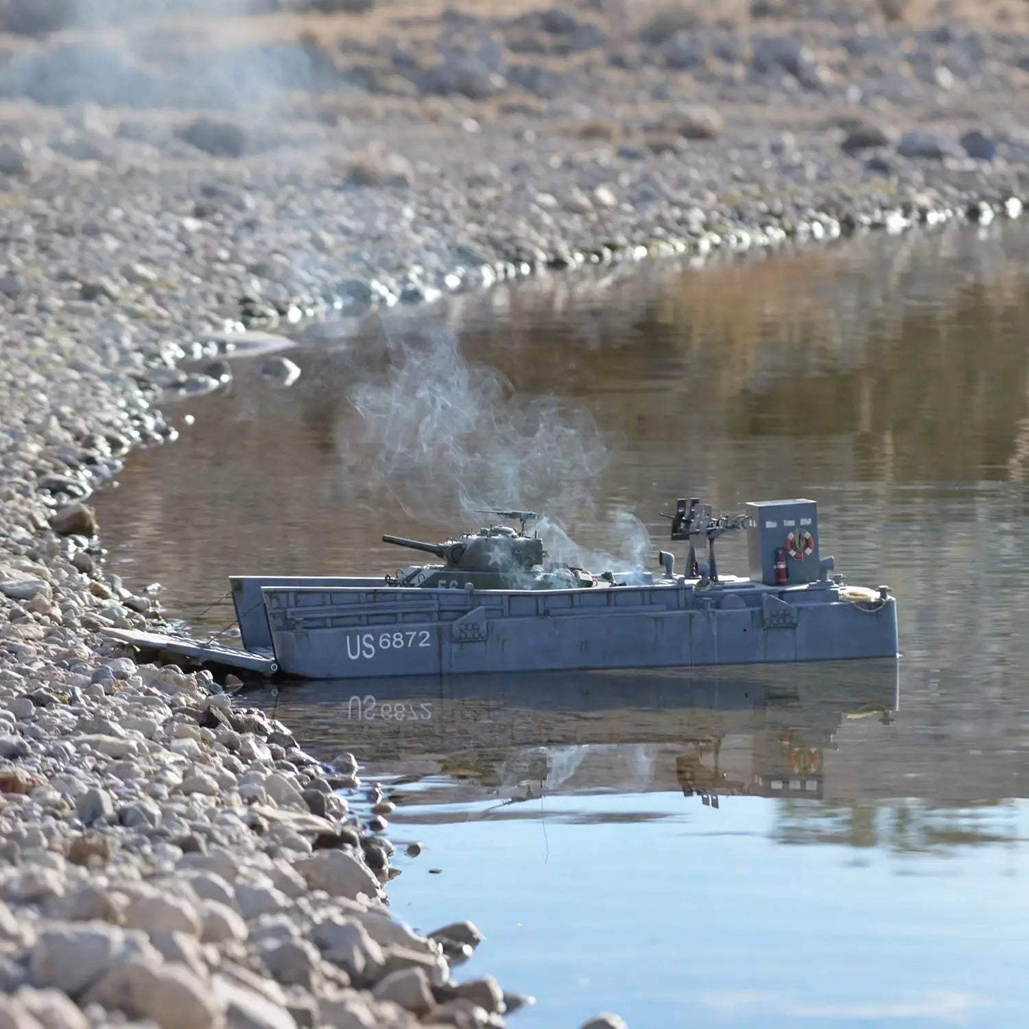  Remote Control Boat 94cm Warship Richly Detailed -  ToylandEU™