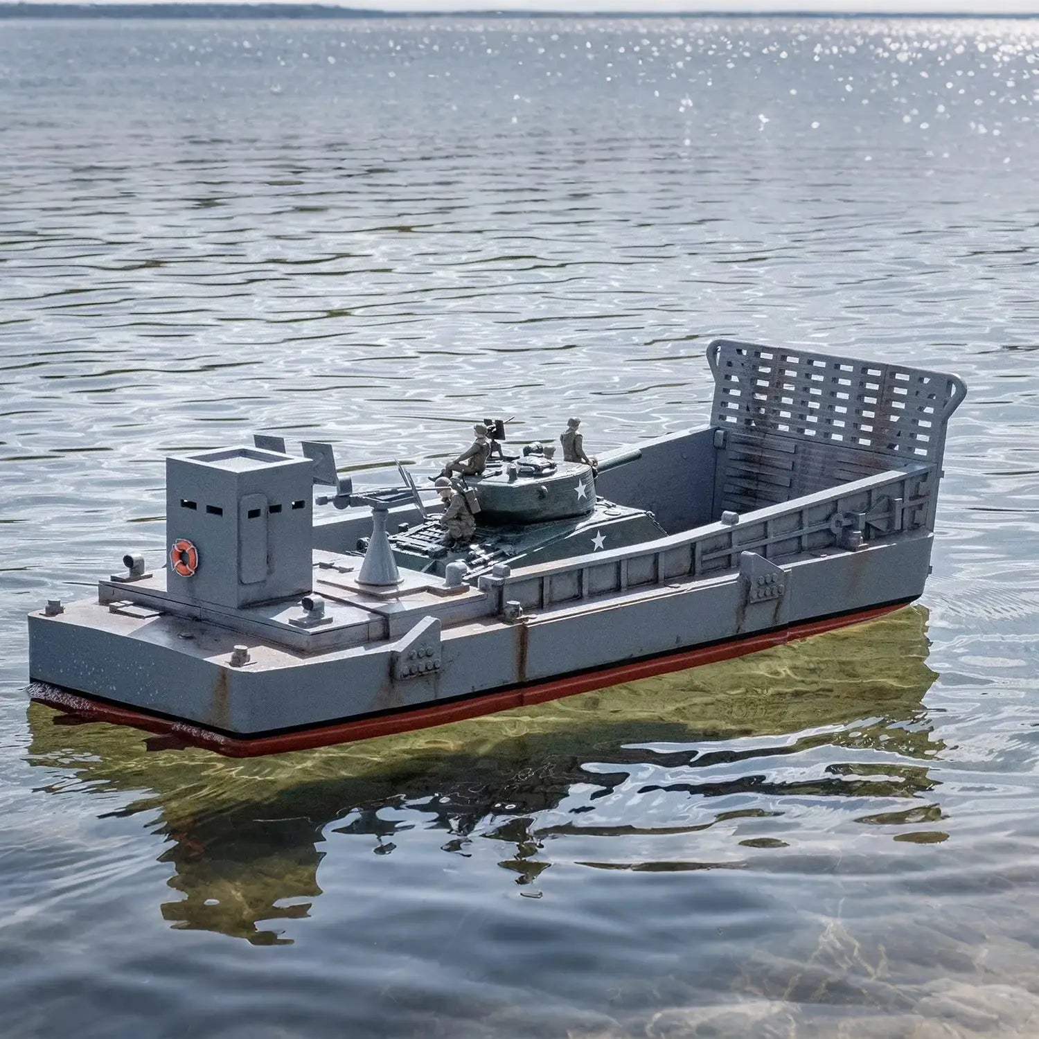  Remote Control Boat 94cm Warship Richly Detailed -  ToylandEU™