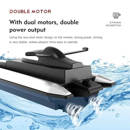  Remote Control Boat High Speed Waterproof RC Yacht -  ToylandEU™