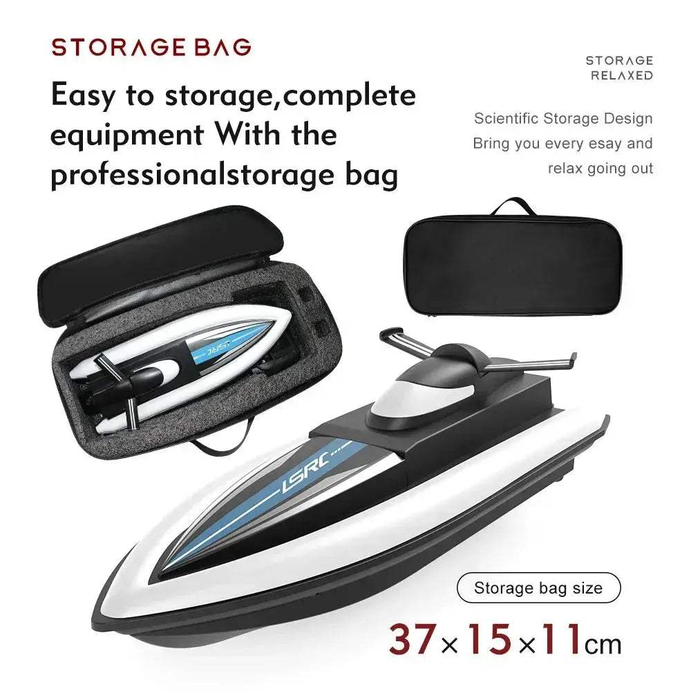 Remote Control Boat High Speed Waterproof RC Yacht For Kids - ToylandEU