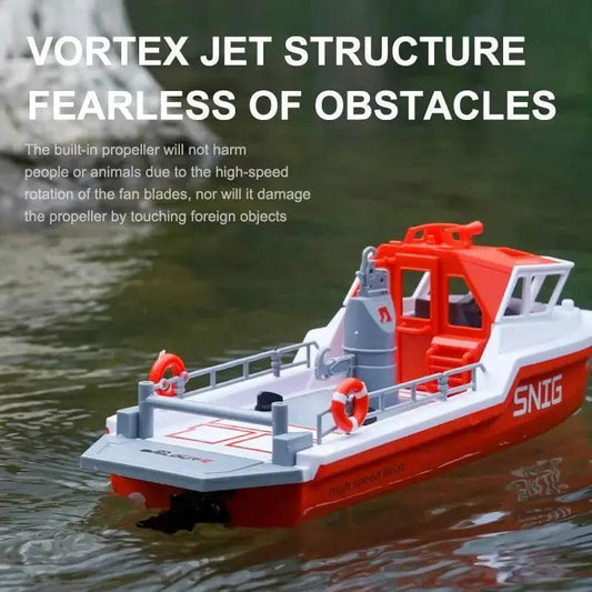  RC High-Speed 2.4G Wireless Brushless RC Rescue Tugboat - Remote Control Boat for Kids and Adults, Perfect Gift for Birthdays -  ToylandEU™