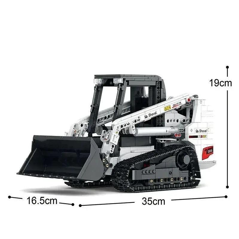  Remote Control Bobcat Loader Building Blocks Set Safe -  ToylandEU™