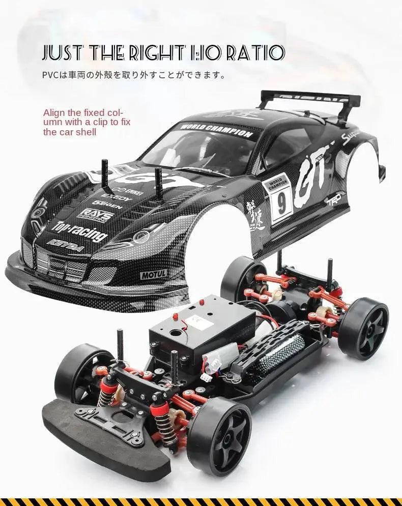  1:10 70km/H Remote Control Car 4WD High Speed Drift -  ToylandEU™