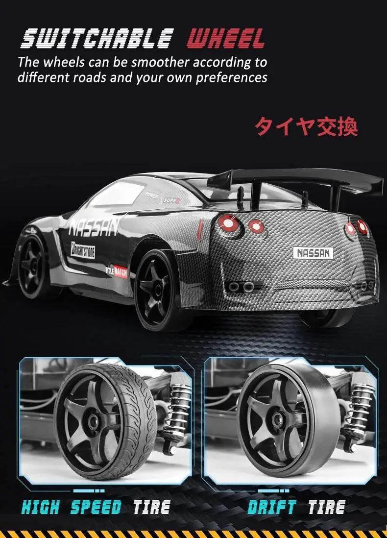  1:10 70km/H Remote Control Car 4WD High Speed Drift -  ToylandEU™