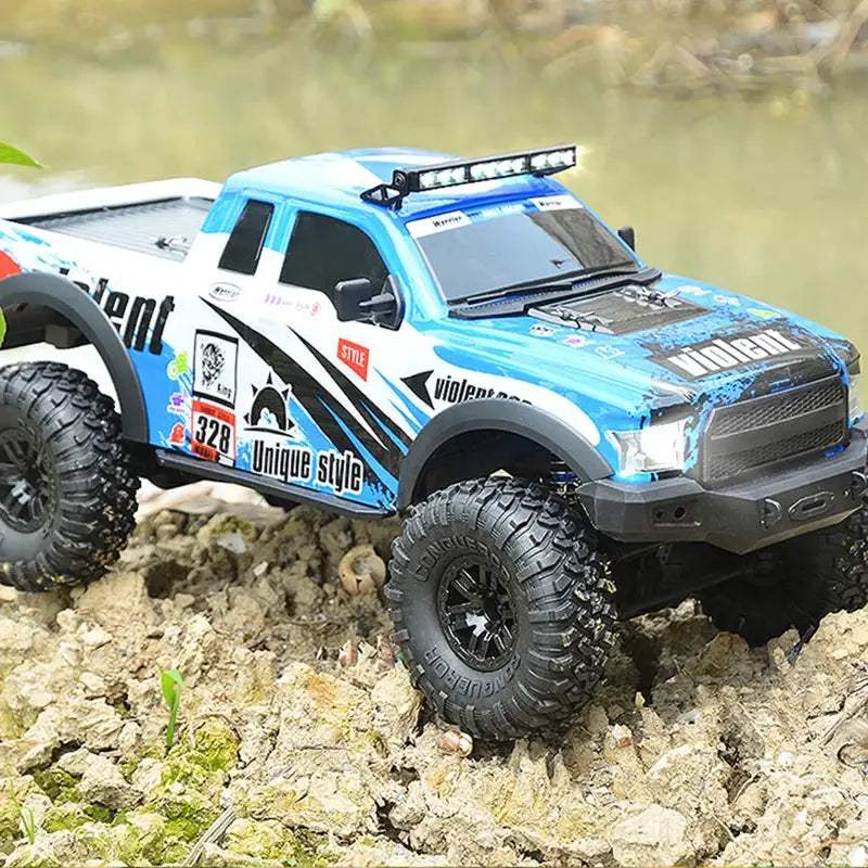  Remote Control Car 4WD All Terrain Monster Truck Toy Rugged -  ToylandEU™