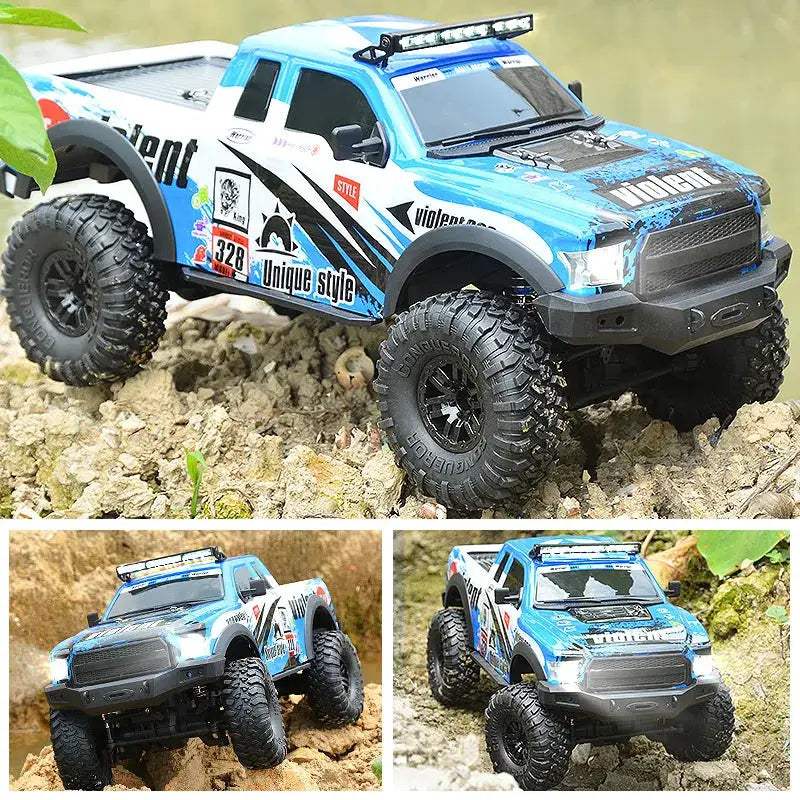  Remote Control Car 4WD All Terrain Monster Truck Toy Rugged -  ToylandEU™