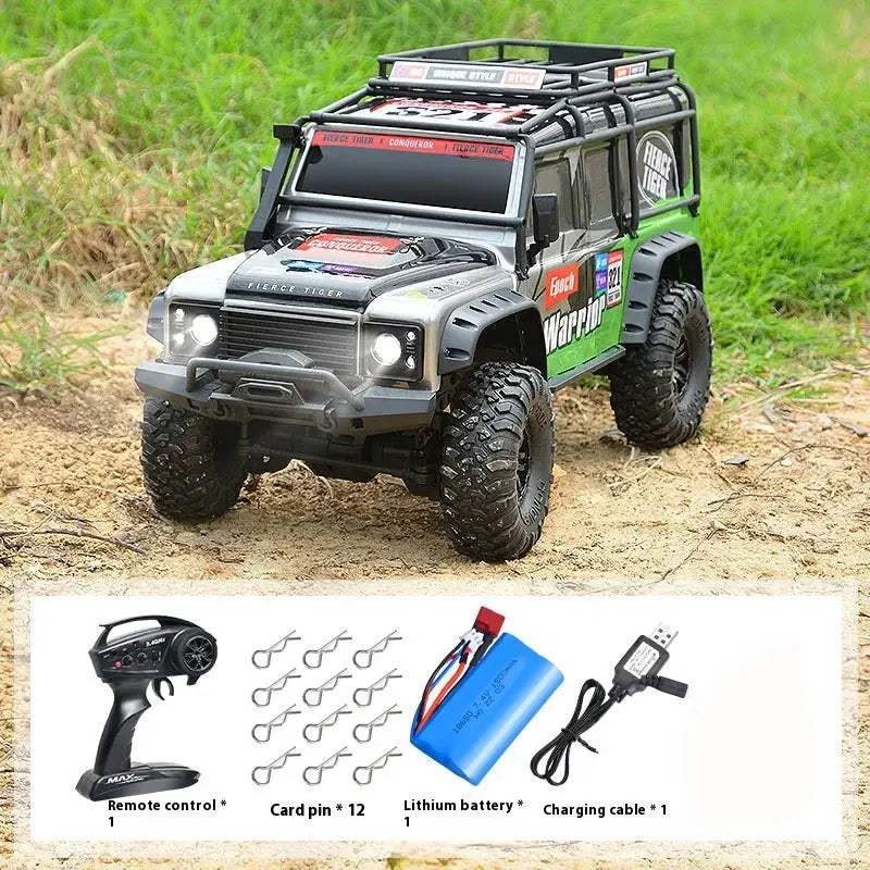  Remote Control Car 4WD All Terrain Monster Truck Toy Rugged -  ToylandEU™