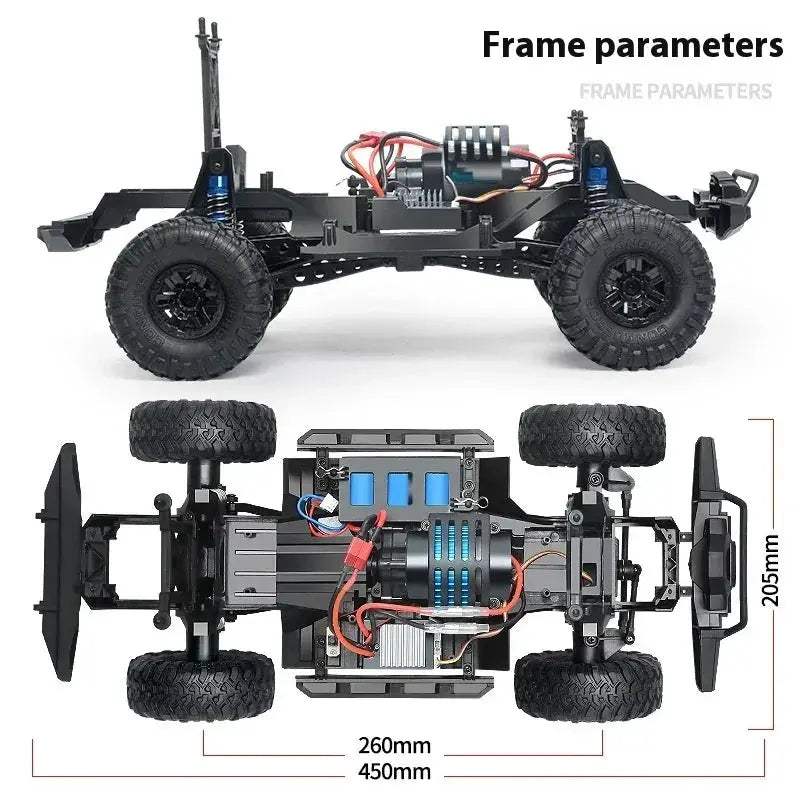 Remote Control Car All Terrain 4WD Monster Truck For Boys - ToylandEU