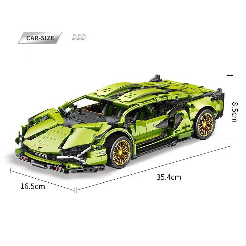  Remote Control Car Building Blocks Set For STEM Play -  ToylandEU™