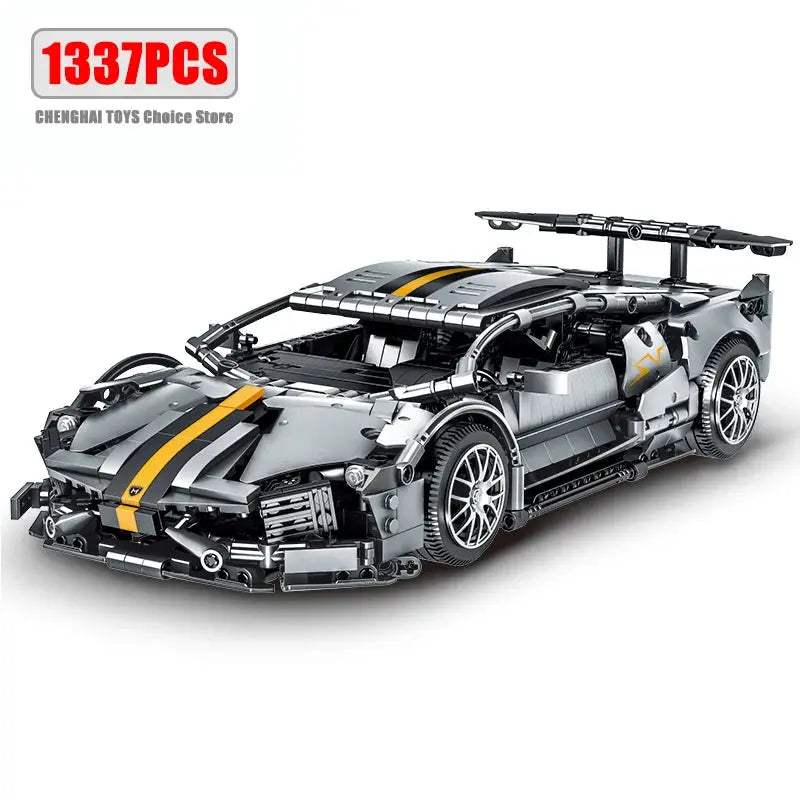  Remote Control Car Building Blocks Supercar Kit -  ToylandEU™