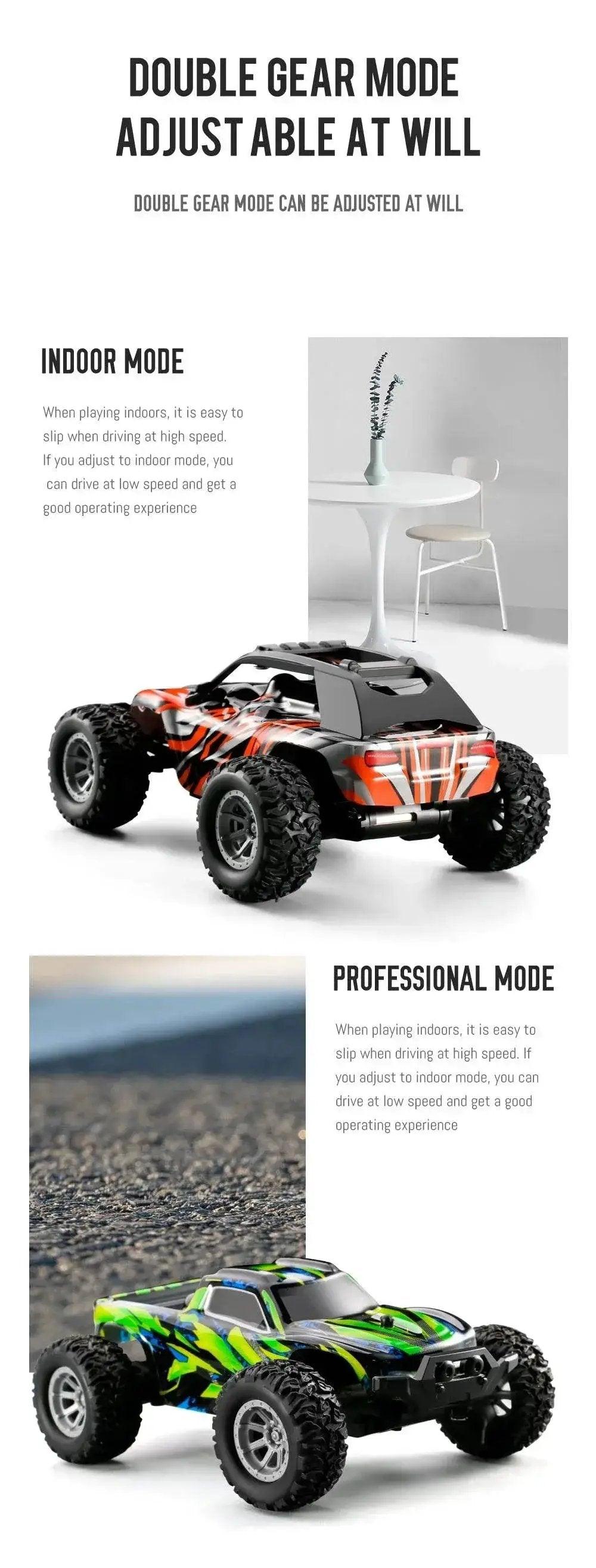  1:32 Proportion Remote Control Car Max 20 Km/h 2.4Ghz High-Speed All-Terrain Electric Toy -  ToylandEU™