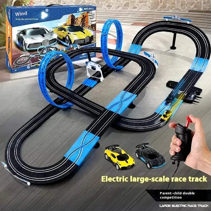 Remote Control Car Track Set Two Player Puzzle Toy - ToylandEU