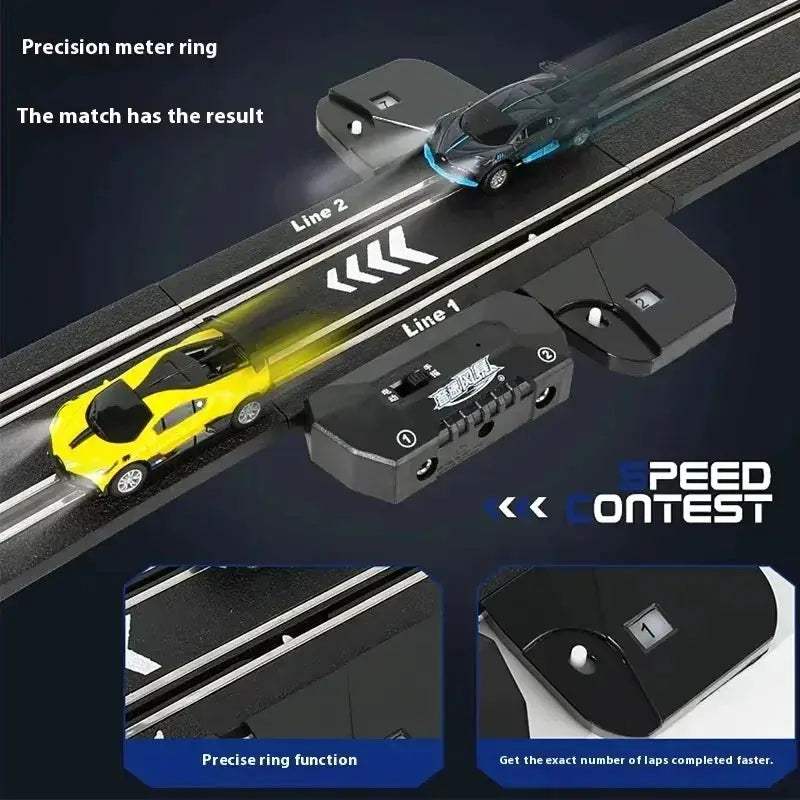 Remote Control Car Track Set Two Player Puzzle Toy - ToylandEU