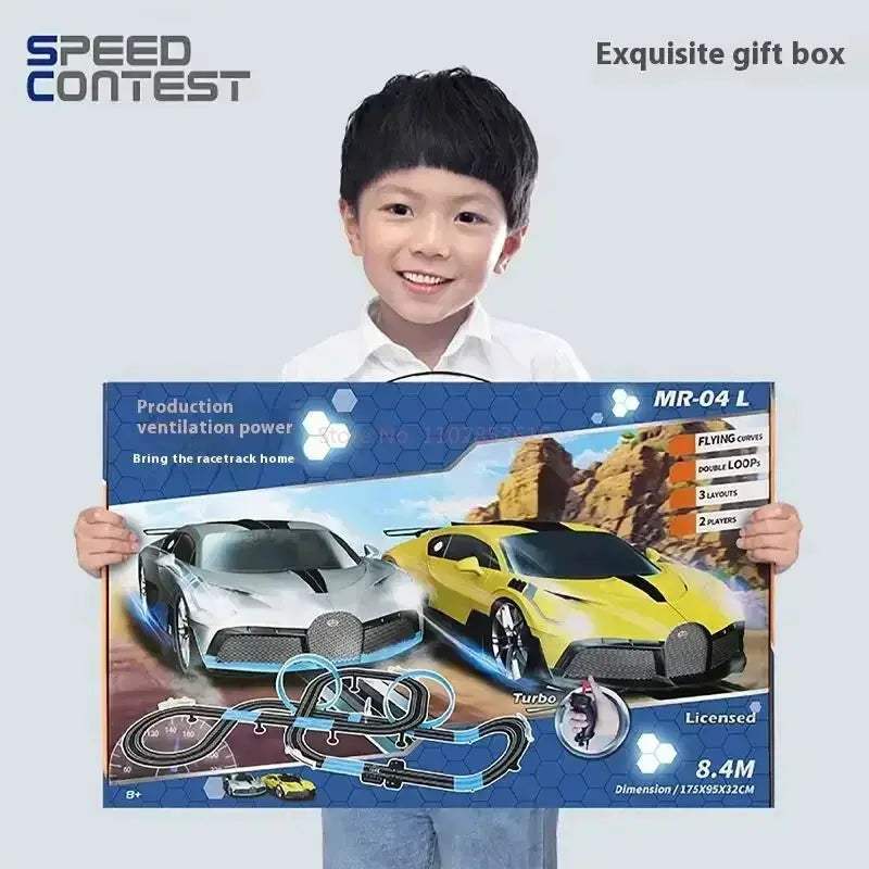 Remote Control Car Track Set Two Player Puzzle Toy - ToylandEU