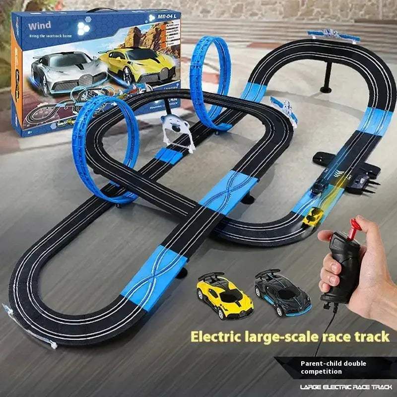 Remote Control Car Track Set Two Player Puzzle Toy - ToylandEU
