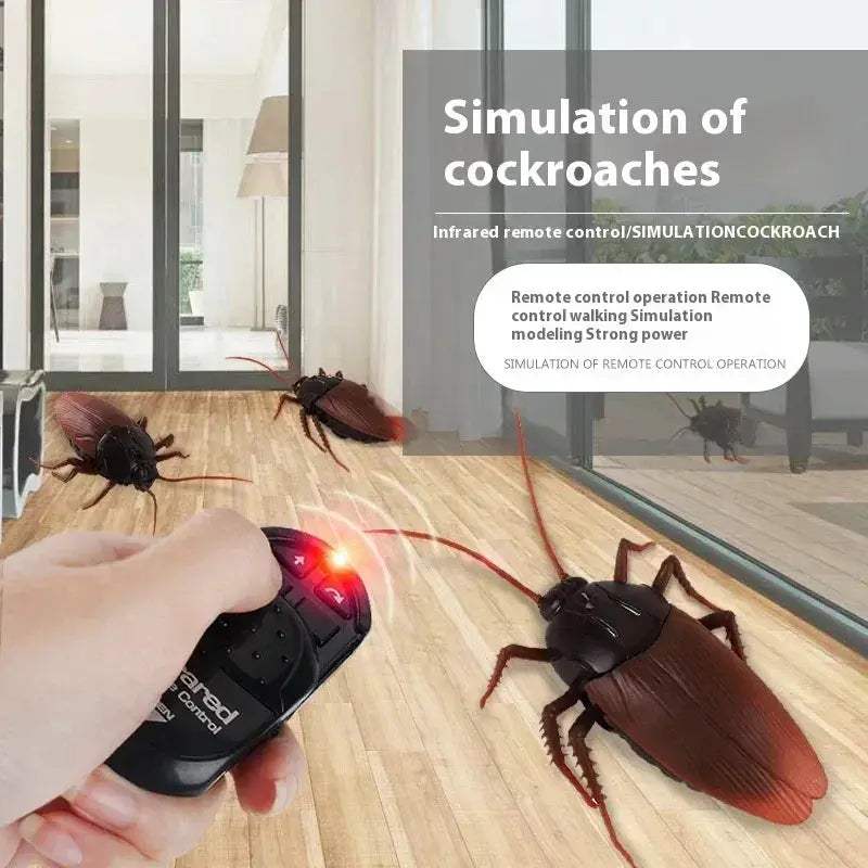 Remote Control Cockroach Toy For Pranks Halloween Fun - ToylandEU