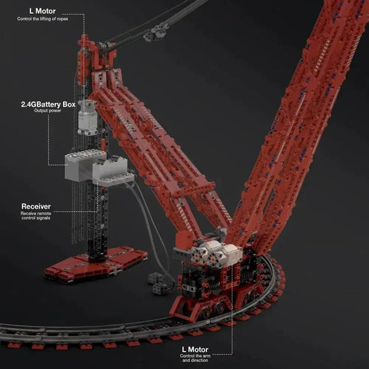  Remote Control Crane Building Blocks LEGO Pro -  ToylandEU™