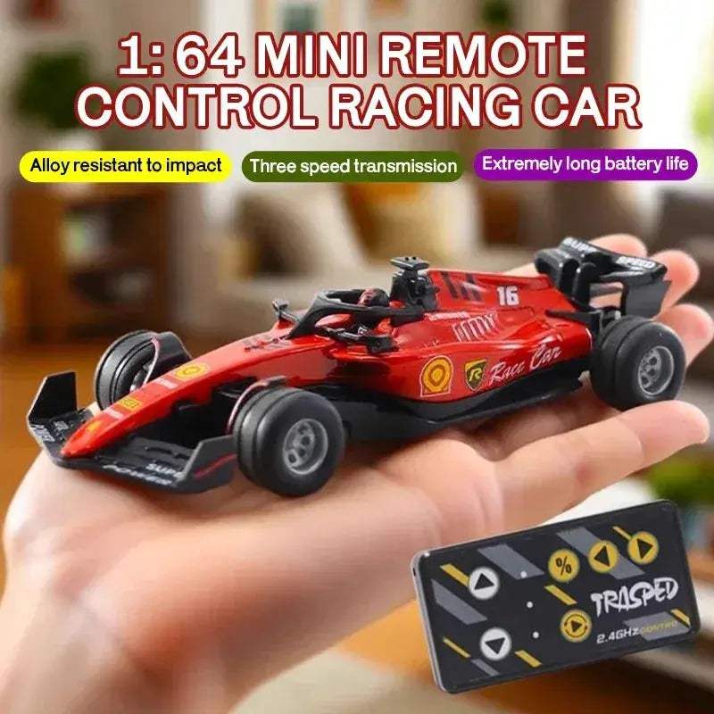 Remote Control Die Cast RC Car For Desktop Racing Fun - ToylandEU