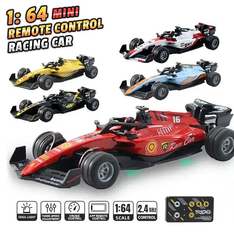 Remote Control Die Cast RC Car For Desktop Racing Fun - ToylandEU