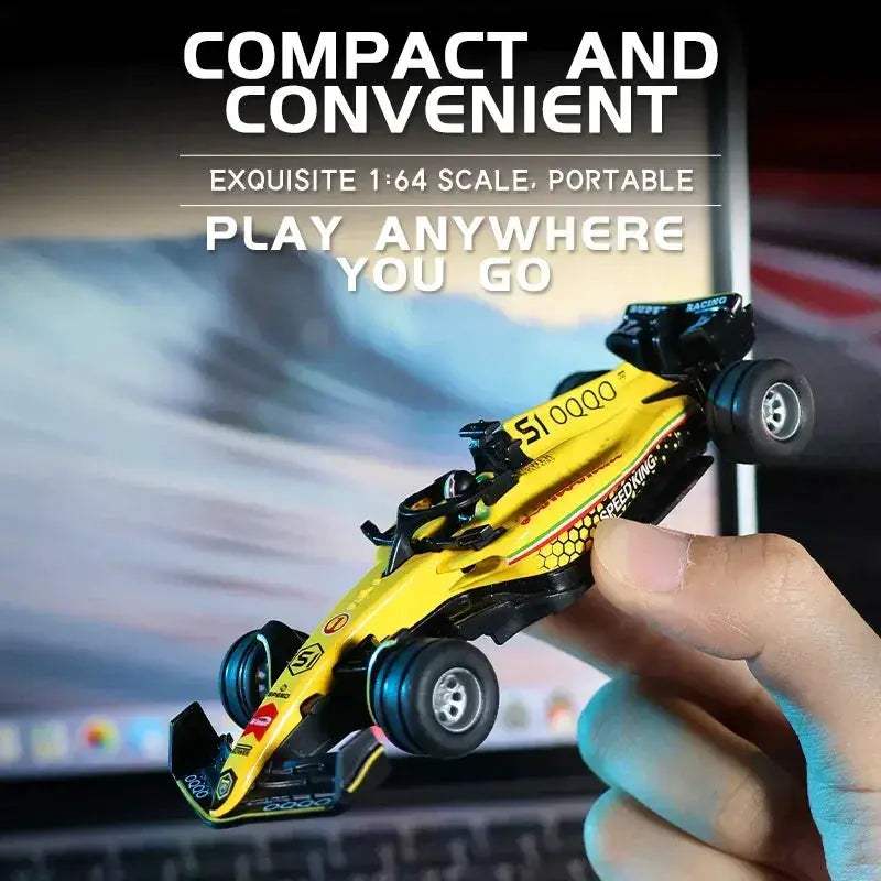 Remote Control Die Cast RC Car For Desktop Racing Fun - ToylandEU