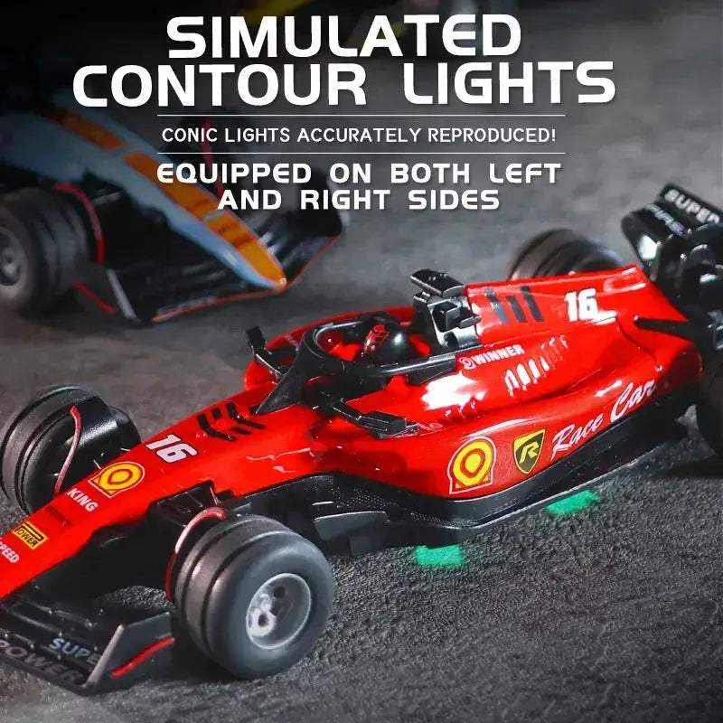 Remote Control Die Cast RC Car For Desktop Racing Fun - ToylandEU