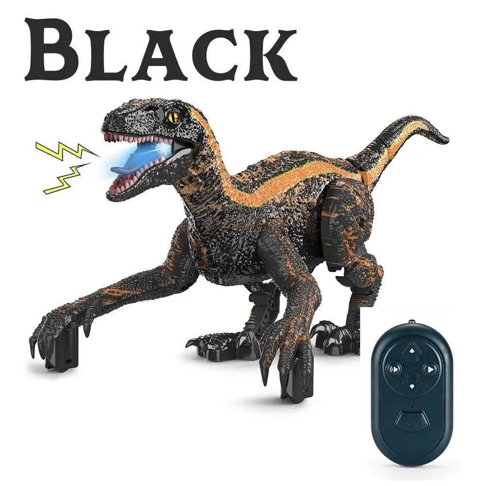  Remote Control Dinosaur Toys Kids RC Electric Walking Jurassic Dinosaur Simulation Velociraptor Toy With LED Light And Roaring -  ToylandEU™