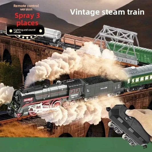  Remote Control Electric Train Set With Light And Sound -  ToylandEU™