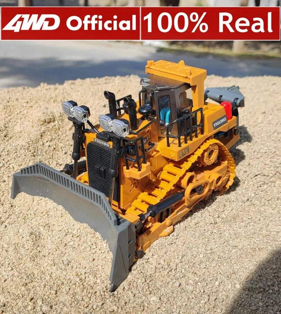 Remote Control Excavator 4WD RC Construction Vehicle Long Battery Life - ToylandEU
