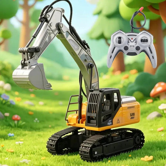  Remote Control Excavator Toy Simulated Arm for Kids -  ToylandEU™