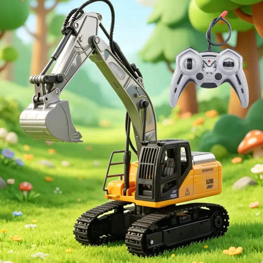 Remote Control Excavator Toy Simulated Arm for Kids -  ToylandEU™