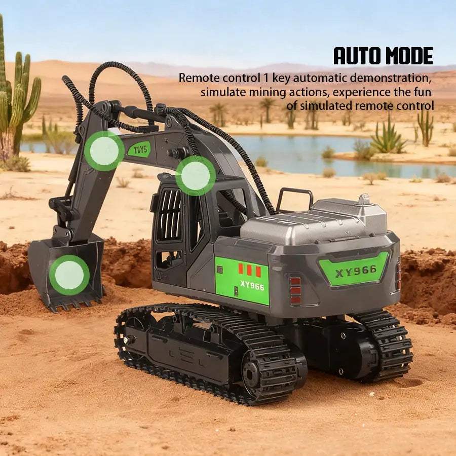  Remote Control Excavator Toy Simulated Arm for Kids -  ToylandEU™